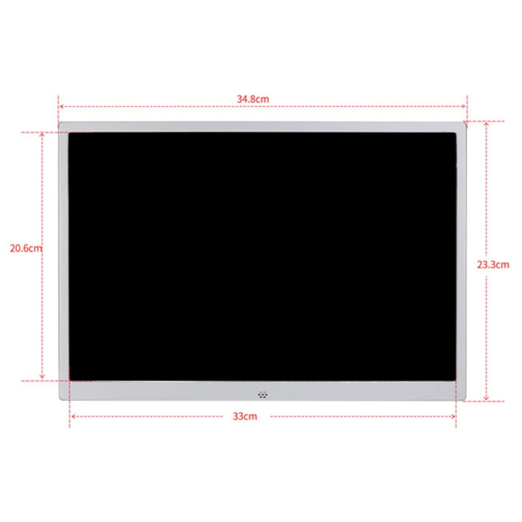 HSD1504 15.4 inch LED 1280x800 High Resolution Display Digital Photo Frame with Holder and Remote...