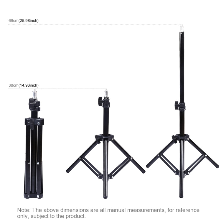 70cm Tripod Mount +Dual Phone Bracket + 6.2 inch Ring Light
