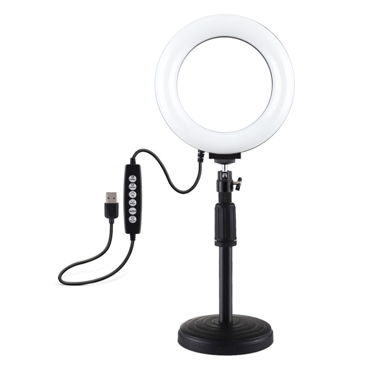 PULUZ 6.2 inch 16cm USB 10 Modes 8 Colors RGBW Dimmable LED Ring Vlogging Photography Video Light...