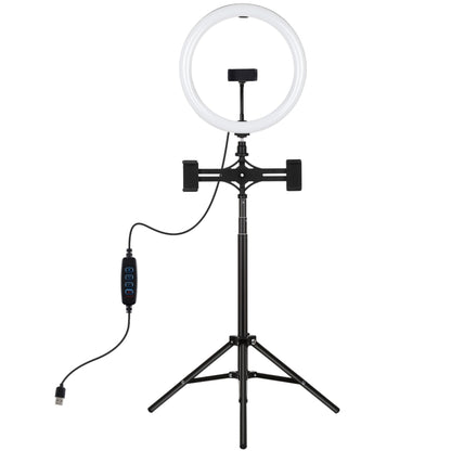 PULUZ 11.8 inch 30cm Light+1.65m Tripod+Dual Phone Bracket