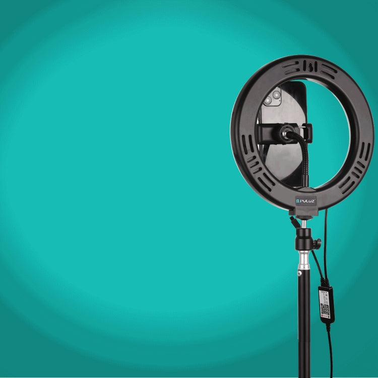 7.9 inch RGBW Ring Lights with Phone Clamp