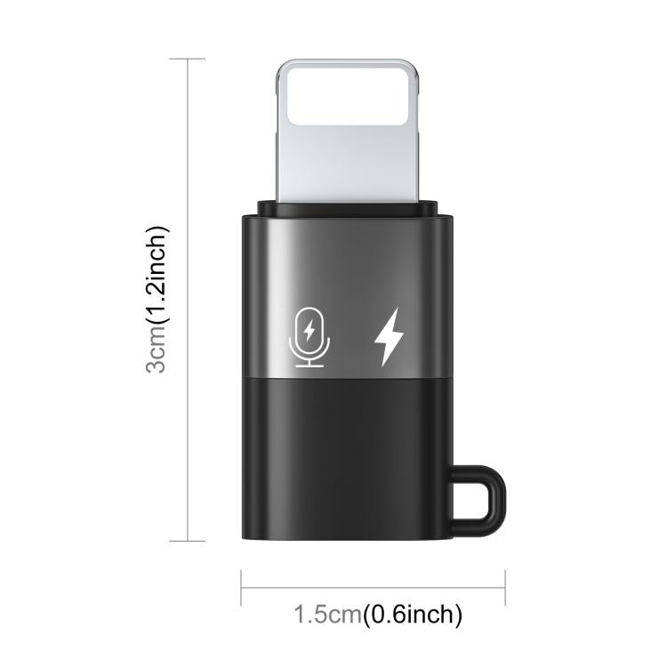 PULUZ 8 Pin to USB-C / Type-C  PD OTG Adapter