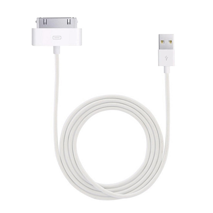 2m USB Double Sided Sync Data / Charging Cable For iPhone 4 & 4S / iPhone 3GS / 3G / iPad 3 / iPa...