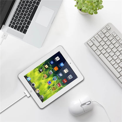 2m USB Double Sided Sync Data / Charging Cable For iPhone 4 & 4S / iPhone 3GS / 3G / iPad 3 / iPa...