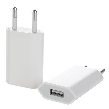 5V / 1A (US Plug) USB Charger Adapter For  iPhone, Galaxy, Huawei, Xiaomi, LG, HTC and Other Smar...