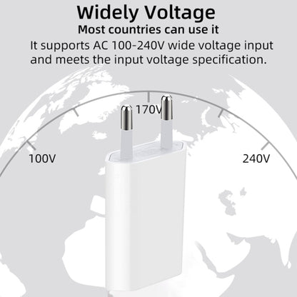 5V / 1A EU Socket USB Charger Adapter