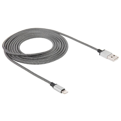 2m Woven Style 8 Pin to USB Sync Data / Charging Cable