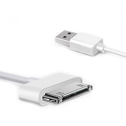 30 Pin Male to USB Male Charging & Data Sync Cable for iPad / 2 / 3, iPhone 4 & 4s, iPod Nano, iP...