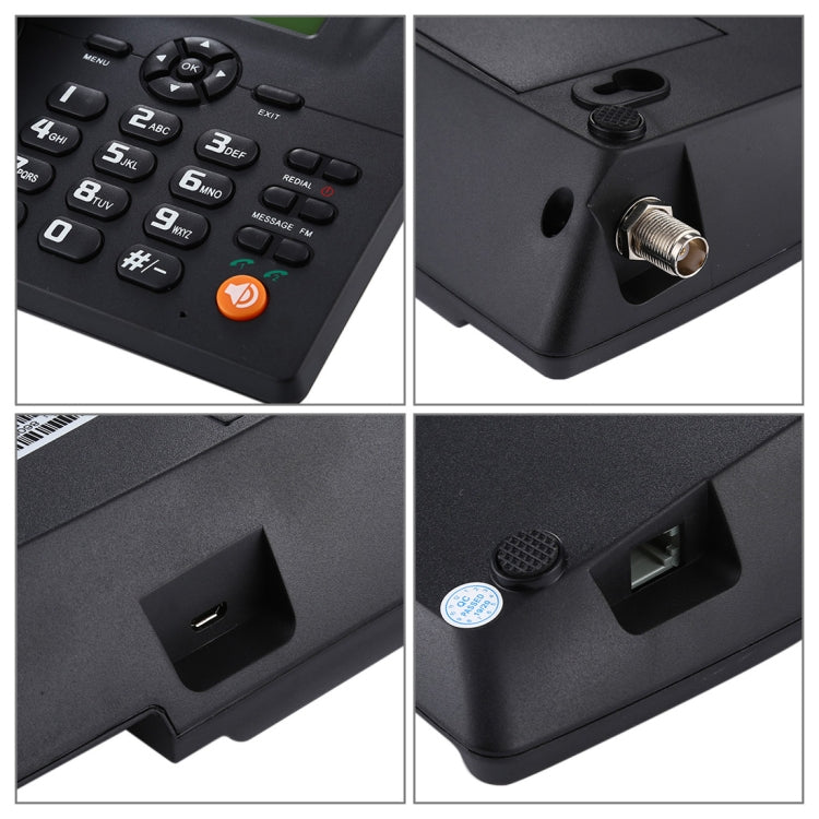 ZT600S  2.4 inch TFT Screen Fixed Wireless GSM Business Phone, Quad band: GSM 850/900/1800/1900Mh...