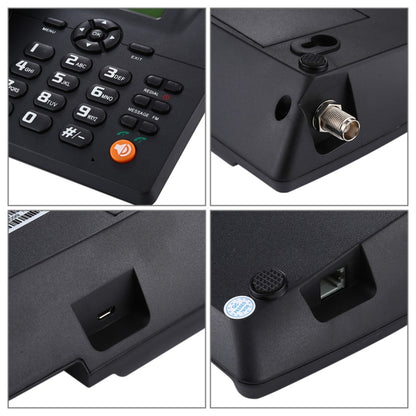 ZT600S  2.4 inch TFT Screen Fixed Wireless GSM Business Phone, Quad band: GSM 850/900/1800/1900Mh...