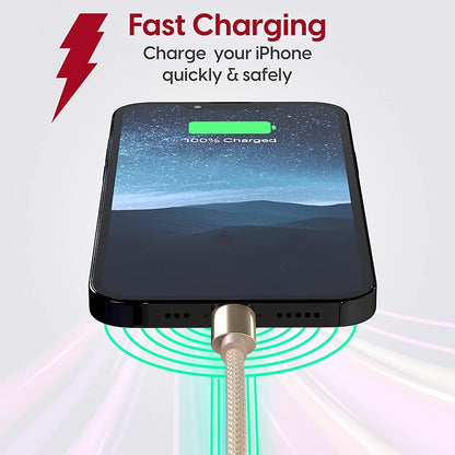1m Woven Style Metal Head USB-C / Type-C 3.1 to USB 2.0 Data Sync Charge Cable