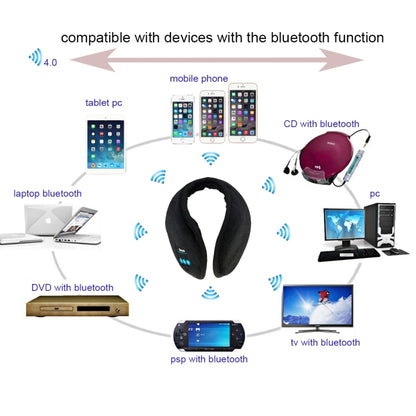 My-Call Bluetooth V3.0 Headset Warm Winter Earmuff