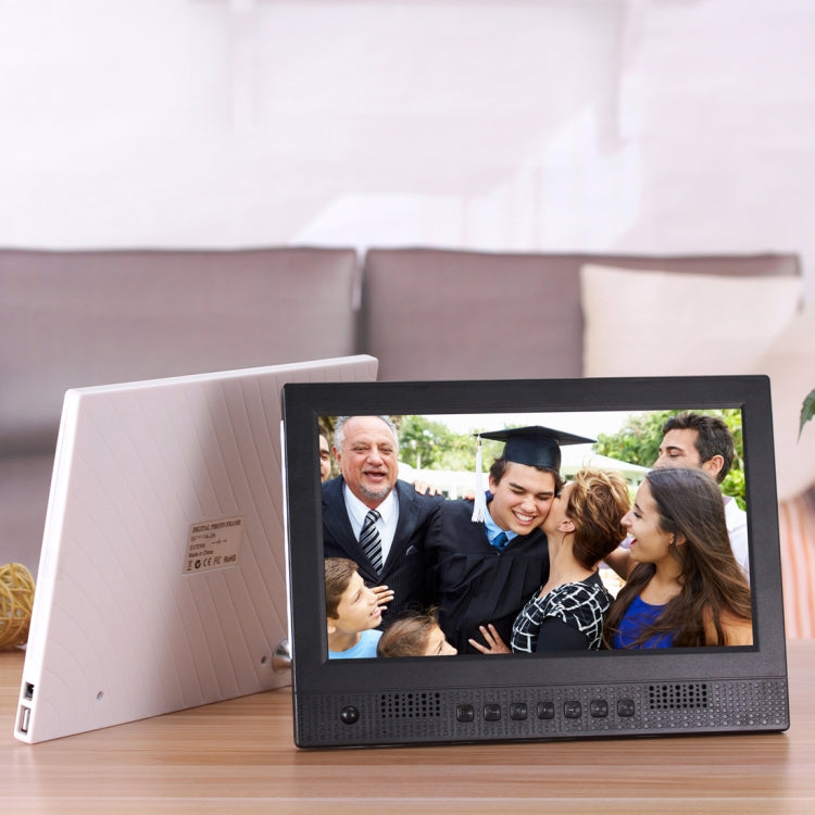 10.1 inch LED Display Multi-media Music & Movie Player Digital Photo Frame with Remote Control, A...