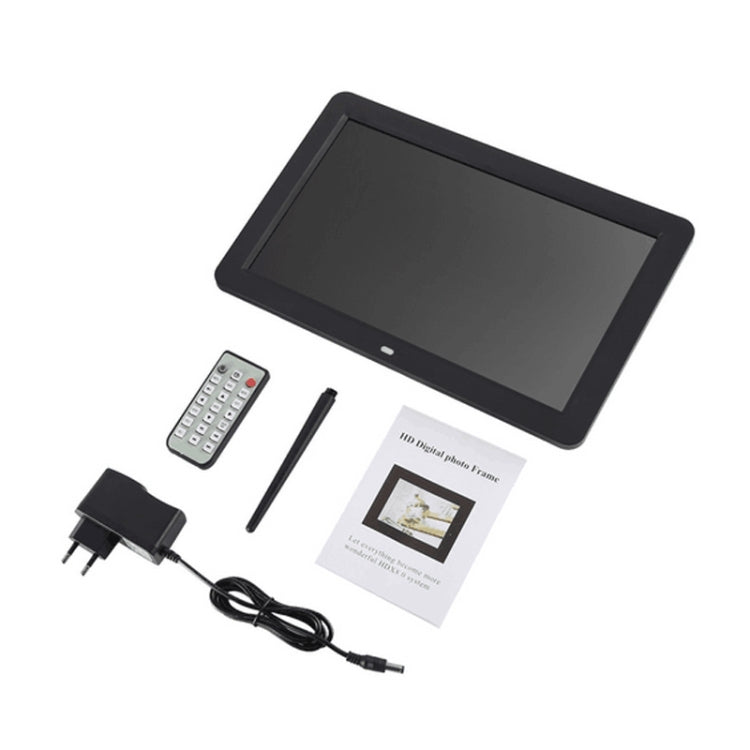 12.0 Inch LED Display Multi-media Digital Photo Frame with Holder / Music & Movie Player / Remote...