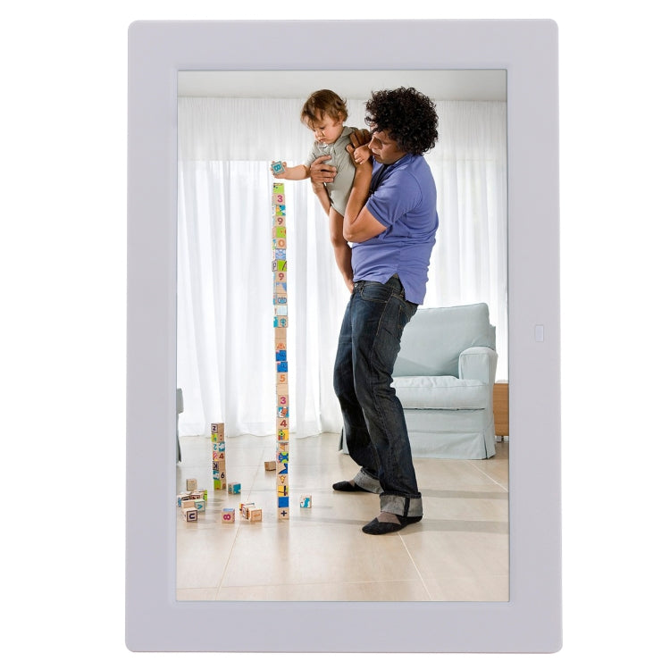 12.1 inch Digital Photo Frame with Holder & Remote Control, Allwinner F16 Program, Support SD /  ...