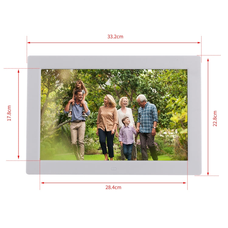 13 inch LED Digital Photo Frame with Remote Control, MP3 / MP4 / Movie Player, Support USB / SD C...