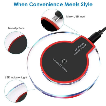 FANTASY QI Standard Wireless Charger, FANTASY Black