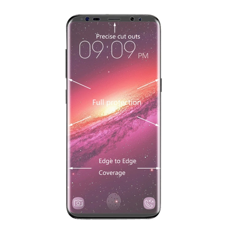 ENKAY Hat-Prince for Galaxy S9 PET Full Screen Curved Heat Bending HD Screen Protector Film������...