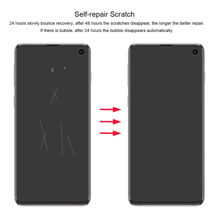 ENKAY Hat-Prince 0.1mm 3D Full Screen Protector Explosion-proof Hydrogel Film for Galaxy S10, TPU...