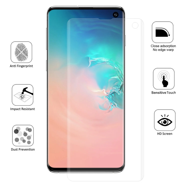 ENKAY Hat-Prince 0.1mm 3D Full Screen Protector Explosion-proof Hydrogel Film for Galaxy S10, TPU...