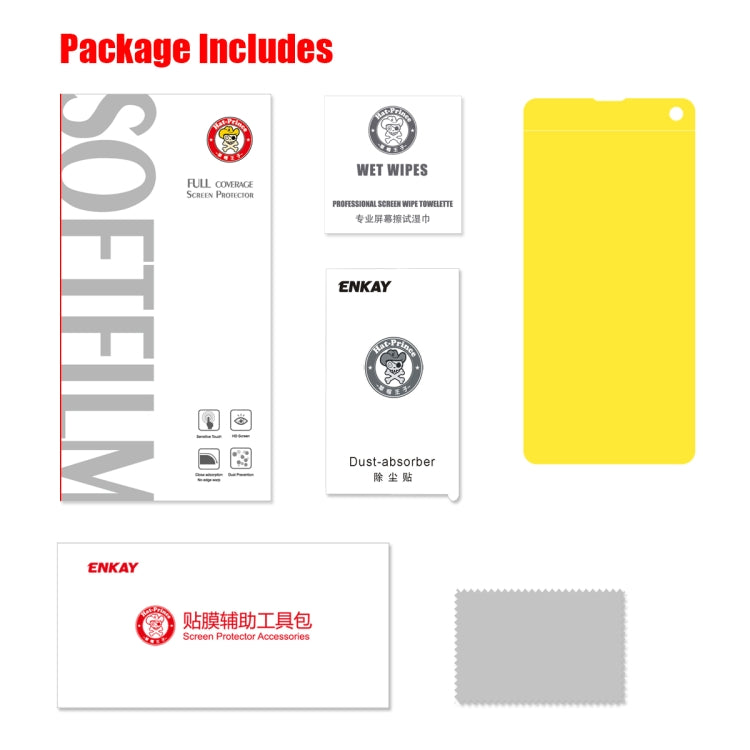 ENKAY Hat-Prince 0.1mm 3D Full Screen Protector Explosion-proof Hydrogel Film for Galaxy S10, TPU...