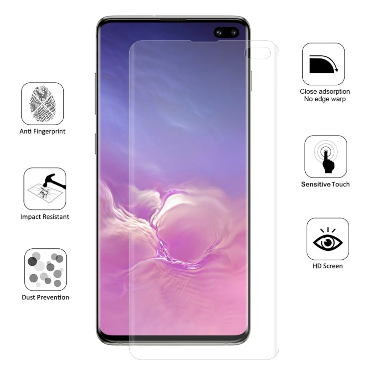 ENKAY Hat-Prince 0.1mm 3D Full Screen Protector Explosion-proof Hydrogel Film for Galaxy S10+, TP...