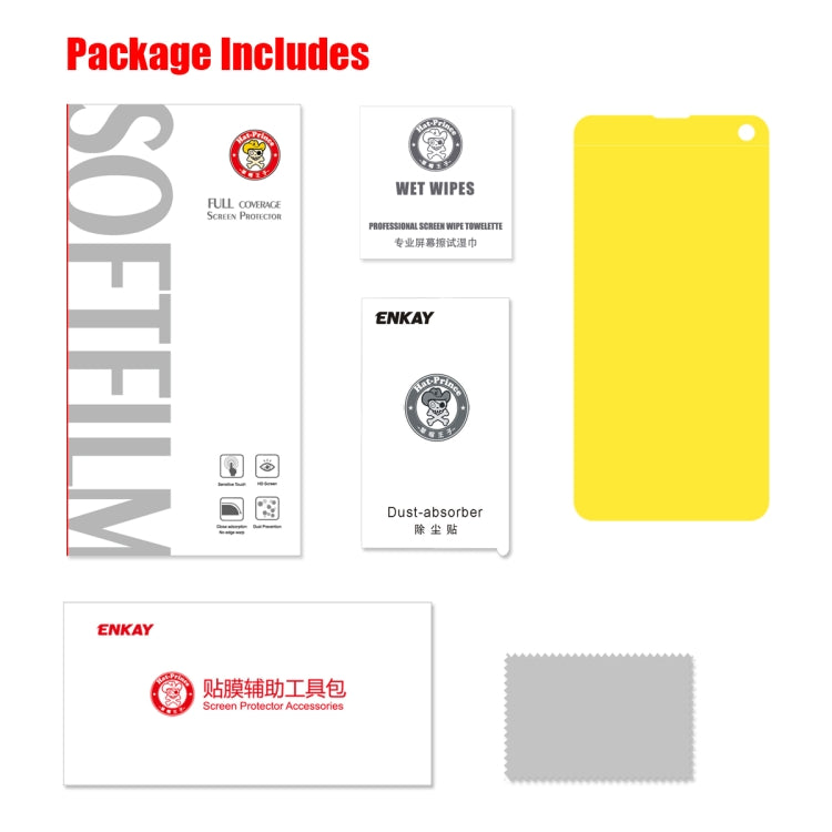 ENKAY Hat-Prince 0.1mm 3D Full Screen Protector Explosion-proof Hydrogel Film for Galaxy S10e, TP...
