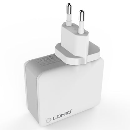 LDNIO A4403 4.4A 4 x USB Ports Smart Travel Charger, EU Plug, SAS5293AU, SAS5293EU, SAS5293UK����...