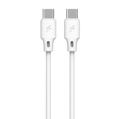 WK WDC-106 3A Type-C / USB-C to Type-C / USB-C Full Speed Charging Data Cable, Length: 1m