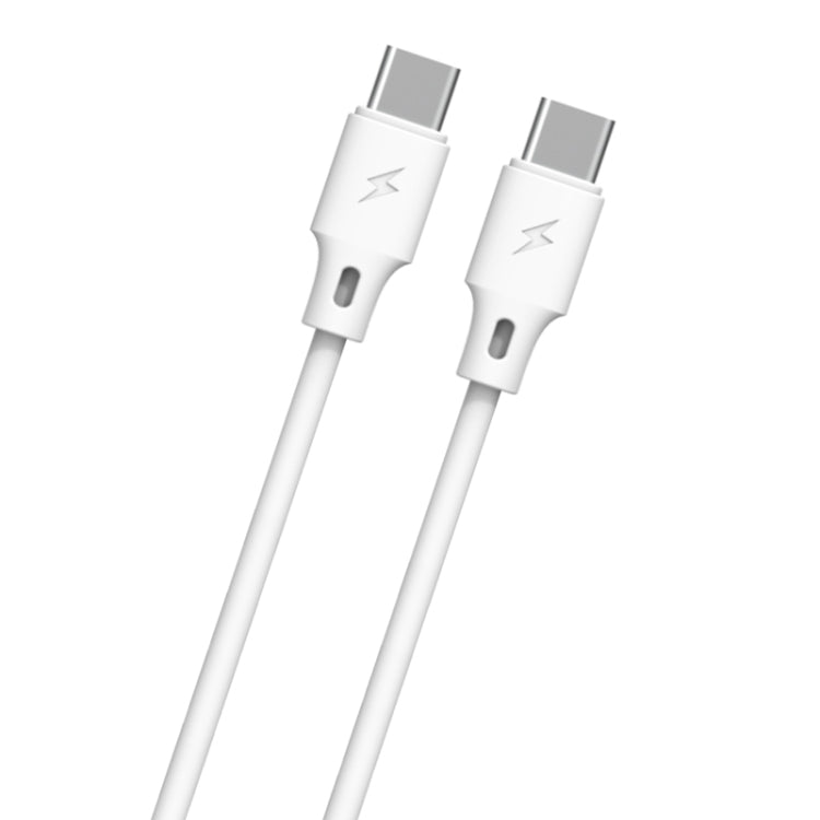 WK WDC-106 3A Type-C / USB-C to Type-C / USB-C Full Speed Charging Data Cable, Length: 1m