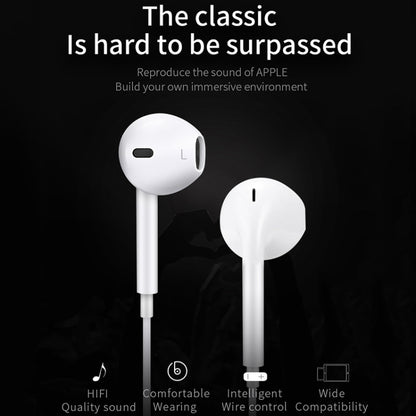 JOYROOM JR-EP1 1.2m 3.5mm Plug Wire Control In-Ear Earphone, R-EP1