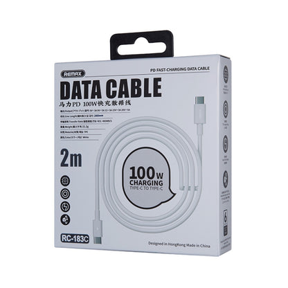 REMAX Marlik Series RC-183c PD 100W USB-C / Type-C to USB-C / Type-C Interface Fast Charging Data...