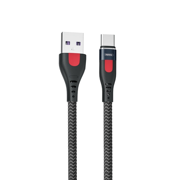 REMAX RC-188a Lesu Pro 1m 5A USB to USB-C / Type-C Aluminum Alloy Braid Fast Charging Data Cable�...