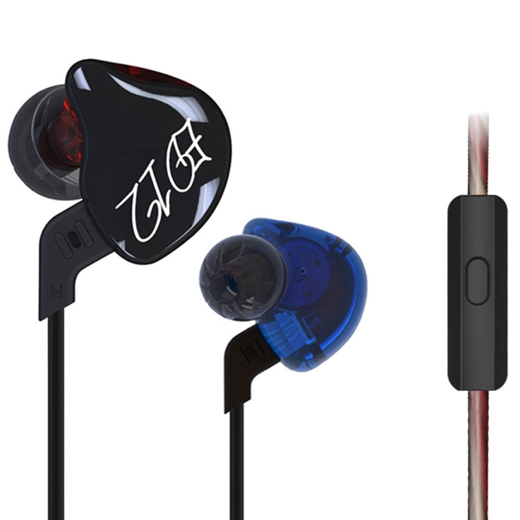 KZ ED12 3.5mm Jack Hanging Ear Sports Design In-Ear Style Wire Control Earphone, Cable Length: 1....