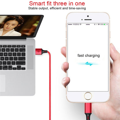 For iPhone / Apple Watch 2 In 1 8 Pin + Magnetic Charging Base Multi-function Charging Cable, Len...