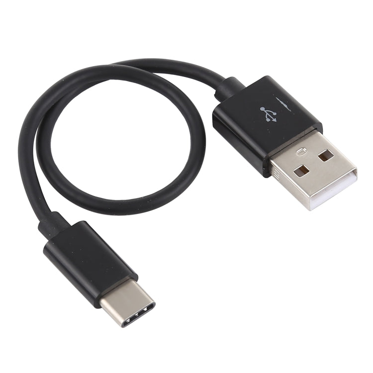 USB to USB-C / Type-C Charging & Sync Data Cable, Cable Length: 22cm, 22cm USB to Type-C Black���...