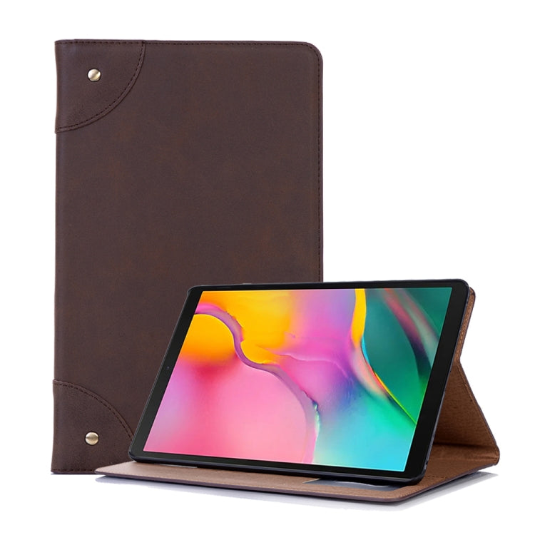 Retro Book Style Horizontal Flip Leather Case for Galaxy Tab A 10.1 (2019) T510 / T515,  with Hol...