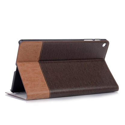 Cross Texture Horizontal Flip Leather Case for Galaxy Tab A 10.1 (2019) T510 / T515,  with Holder...