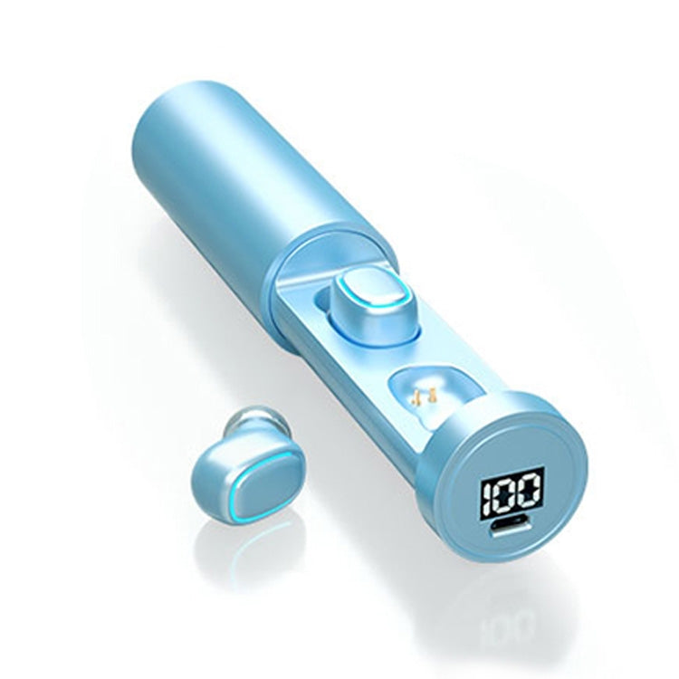 C1 Bluetooth 5.0 TWS Circular Chimney Touch Digital Display True Wireless Bluetooth Earphone with...