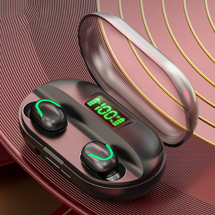 T2 Bluetooth 5.0 TWS Touch Digital Display True Wireless Bluetooth Earphone with Charging Box����...
