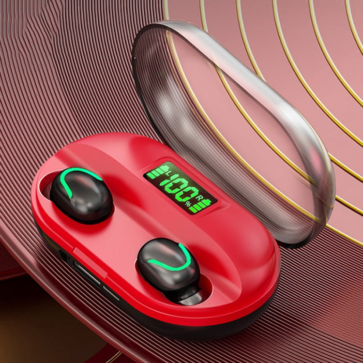 T2 Bluetooth 5.0 TWS Touch Digital Display True Wireless Bluetooth Earphone with Charging Box����...