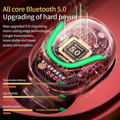 T2 Bluetooth 5.0 TWS Touch Digital Display True Wireless Bluetooth Earphone with Charging Box����...