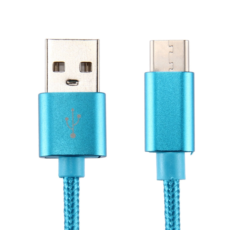 Knit Texture USB to Type-C Data Sync Charging Cable