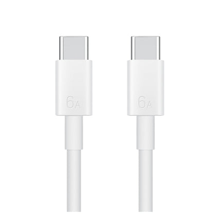 Original Huawei CC800 6A Type-C / USB-C to Type-C / USB-C Charging Data Cable, Length: 1.8m