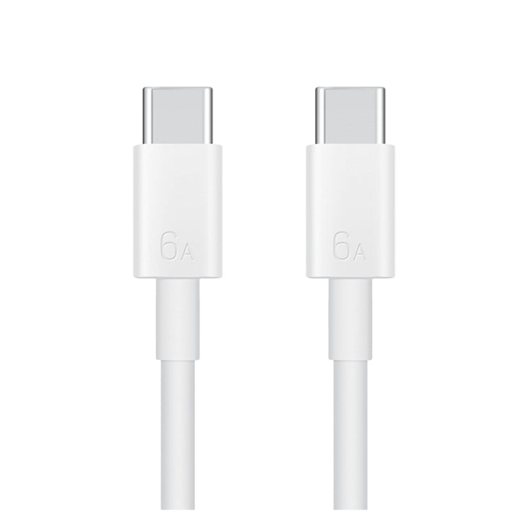 Original Huawei CC800 6A Type-C / USB-C to Type-C / USB-C Charging Data Cable, Length: 1.8m