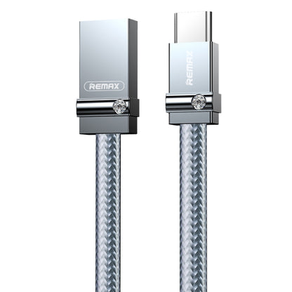 REMAX RC-091a 2.4A USB to USB-C / Type-C Golden Diamond Data Sync Charging Cable, Cable Length: 1...