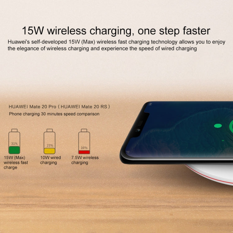 Huawei 15W Max Qi Standard Intelligent Fast Wireless Charger