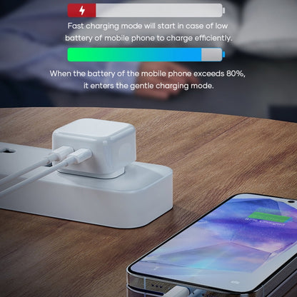 ROCK T58 35W Dual USB-C / Type-C Ports PD Charger, UK Plug, UK Plug