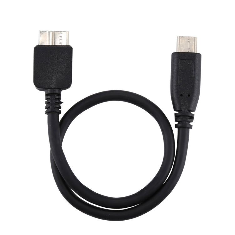 USB-C / Type-C Male to Micro B Male Adapter Cable, Total Length: about 30cm, 30cm