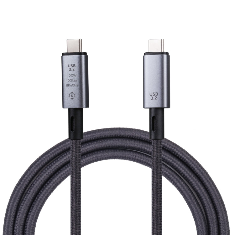 10Gbps 8K USB-C/Type-C to USB-C/Type-C Video Cable Compatible with USB 3.2, Length: 1m�����������...
